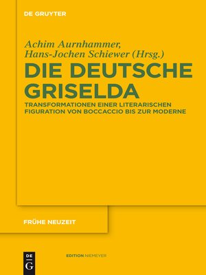 cover image of Die deutsche Griselda